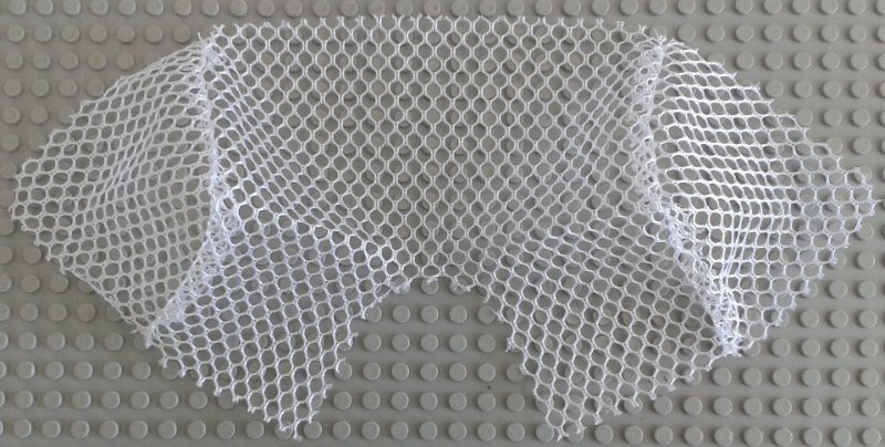 LEGO x386 Net, String Soccer Goal Enclosed with Cutout - Main Product Image