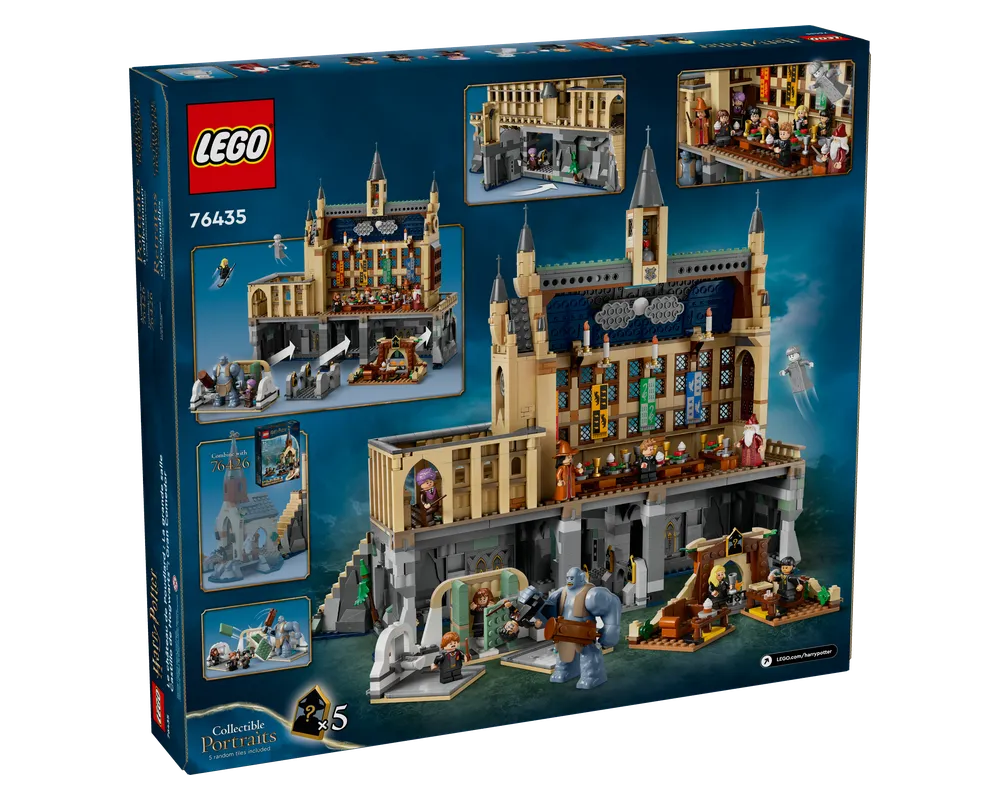 LEGO Harry Potter 76435 - Hogwarts Castle: The Great Hall - Authentic LEGO Set Image 7