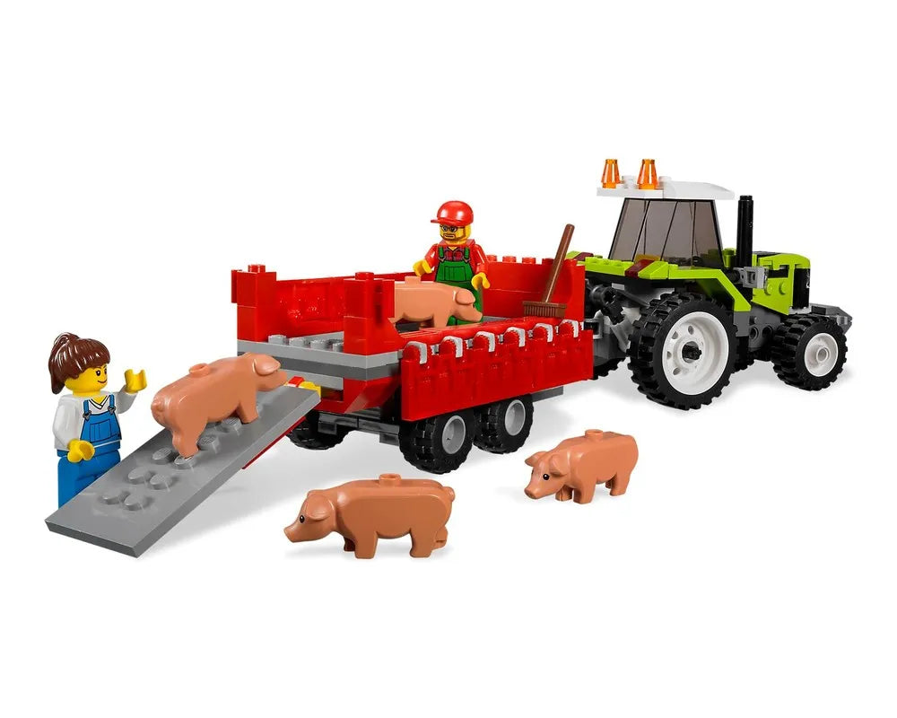 LEGO City 7684 - Pig Farm & Tractor - Authentic LEGO Set Image 5