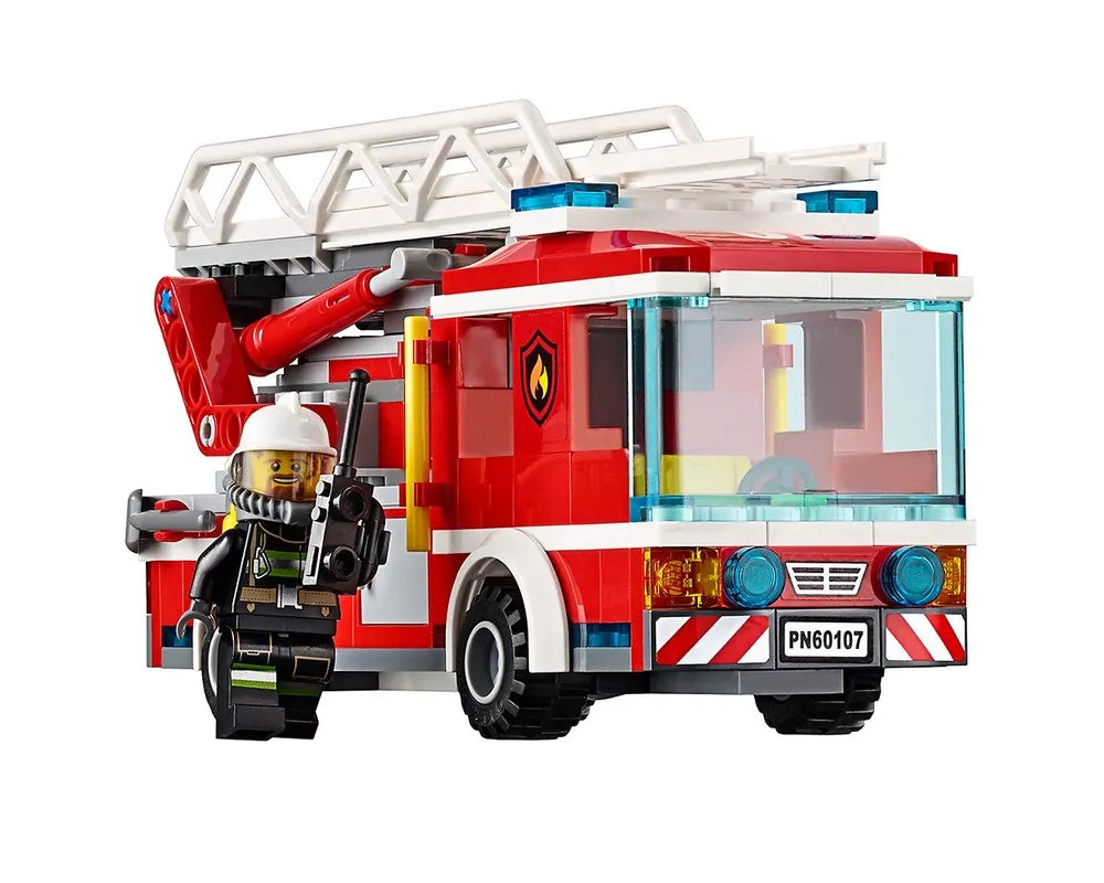 =LEGO City 60107 - Fire Ladder Truck - Authentic LEGO Set Image 6