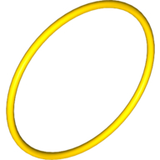 LEGO x90 Rubber Belt Extra Large (Round Cross Section) - Approx. 4 1/8 x 4 1/8 - Main Product Image