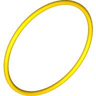 LEGO x90 Rubber Belt Extra Large (Round Cross Section) - Approx. 4 1/8 x 4 1/8 - Main Product Image