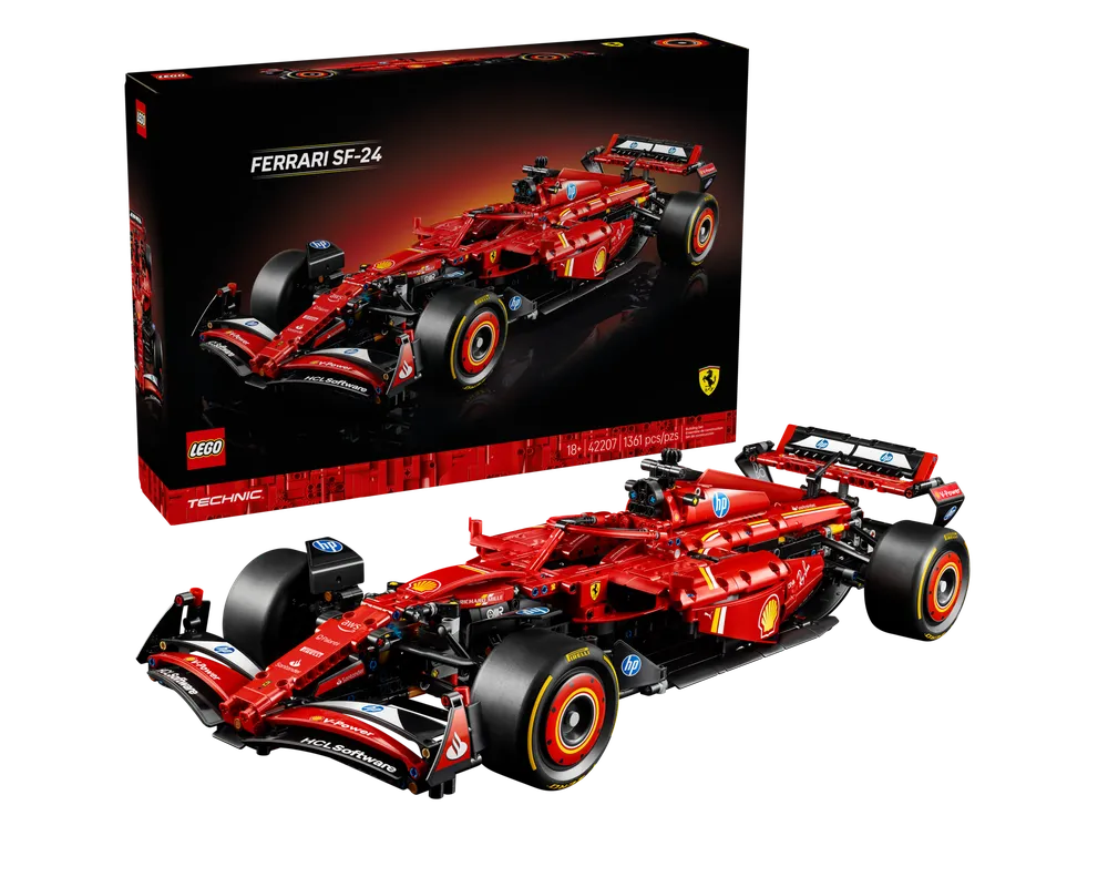 LEGO Technic 42207 - Ferrari SF-24 F1 Car - Authentic LEGO Set Main Image