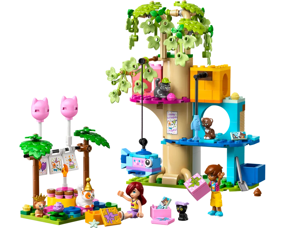 LEGO Friends 42666 - Cat Birthday Party & Tree House - Authentic LEGO Set Image 12