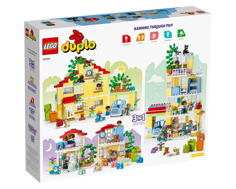 LEGO DUPLO 10994 - 3-in-1 Family House - Authentic LEGO Set Image 10