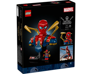 LEGO Super Heroes 76326 - Iron Spider-Man Bust - Authentic LEGO Set Image 9