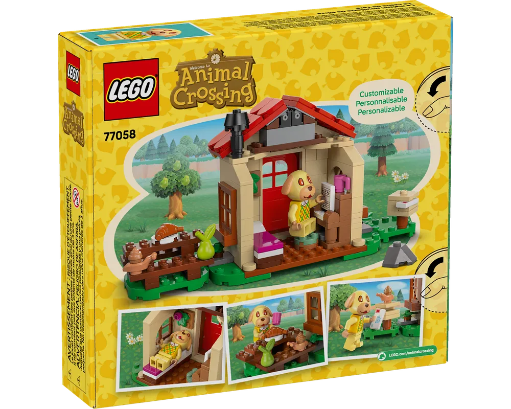 LEGO Animal Crossing 77058 - Goldie's Cozy House - Authentic LEGO Set Image 3