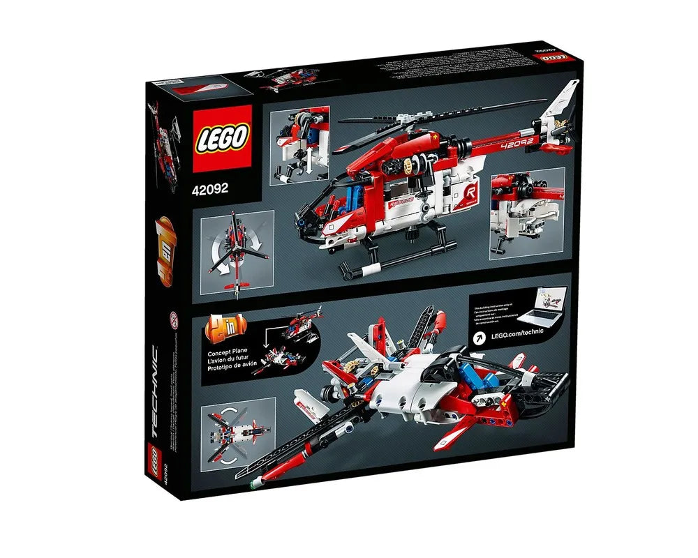 LEGO Technic 42092 - Rescue Helicopter - Authentic LEGO Set Image 3
