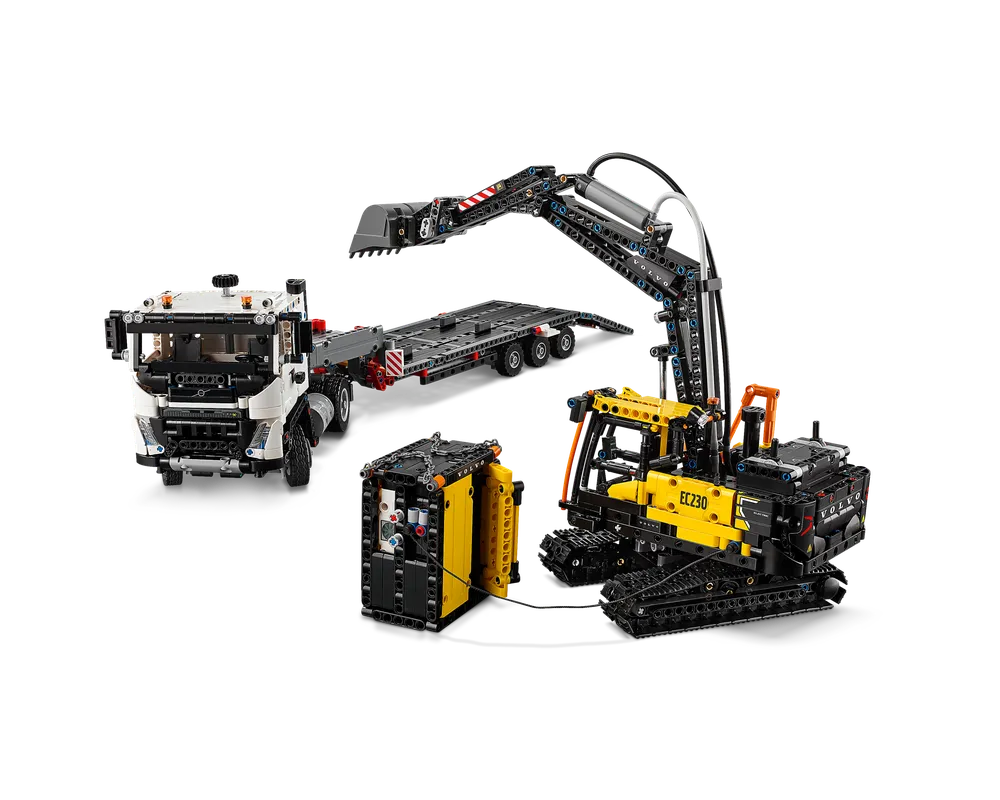 LEGO Technic 42175 - Volvo FMX Truck & EC230 Electric Excavator - Authentic LEGO Set Image 6