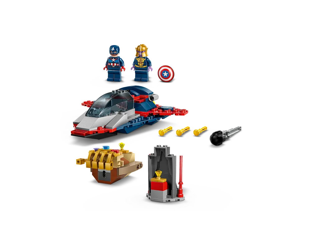 LEGO Super Heroes 76319 - Captain America vs. Thanos - Authentic LEGO Set Image 7