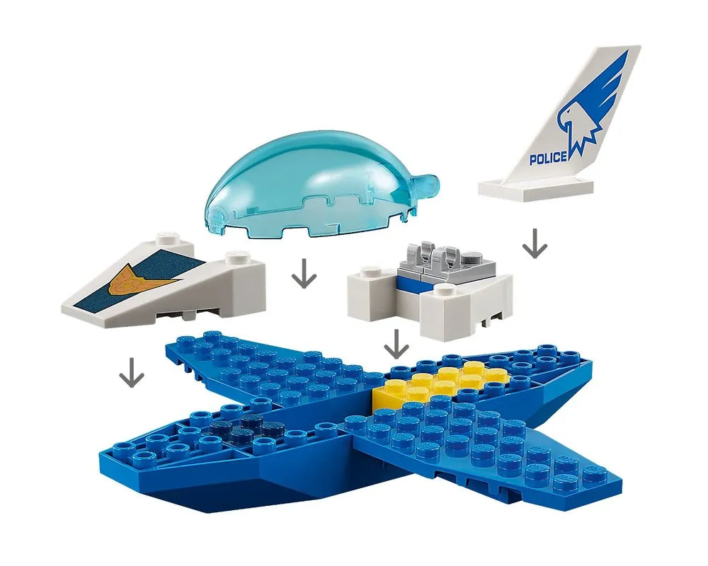 LEGO City 60206 - Sky Police Jet Patrol - Authentic LEGO Set Image 6
