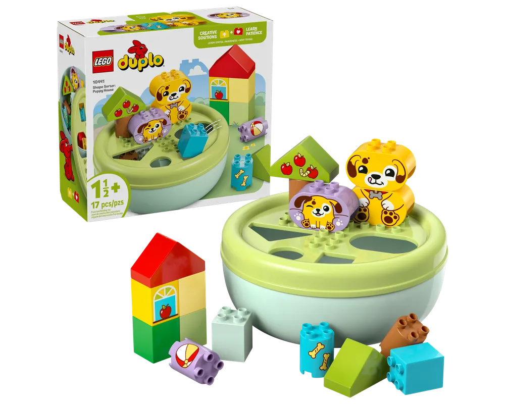 LEGO DUPLO 10441 - Shape Sorter: Puppy House - Authentic LEGO Set Main Image