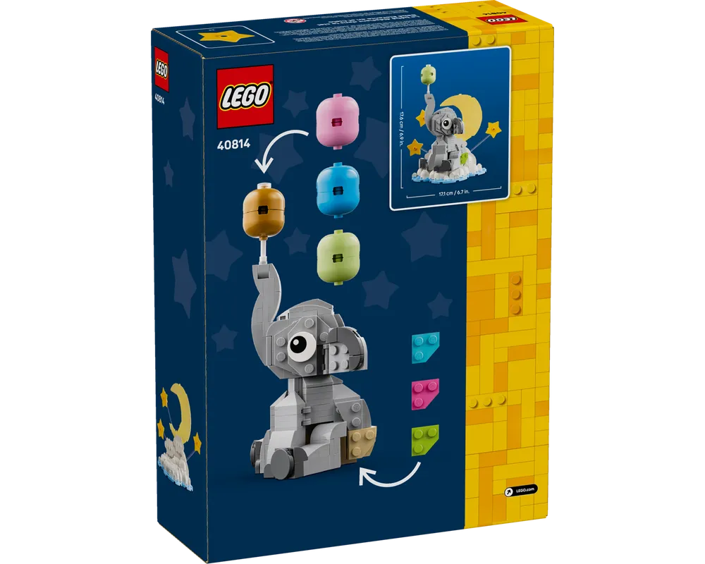LEGO Holiday & Event 40814 - Baby Elephant in the Sky - Authentic LEGO Set Image 11