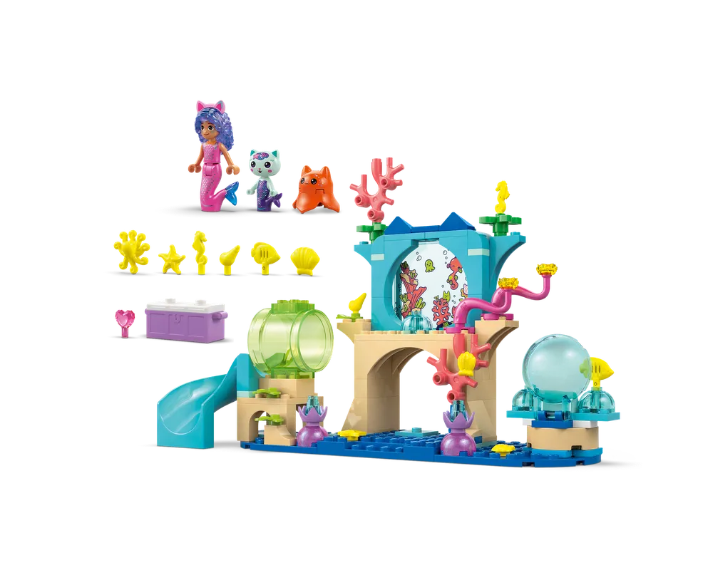 LEGO Gabby's Dollhouse 11204 - Mermaid Gabby's Aquarium Adventure - Authentic LEGO Set Image 6