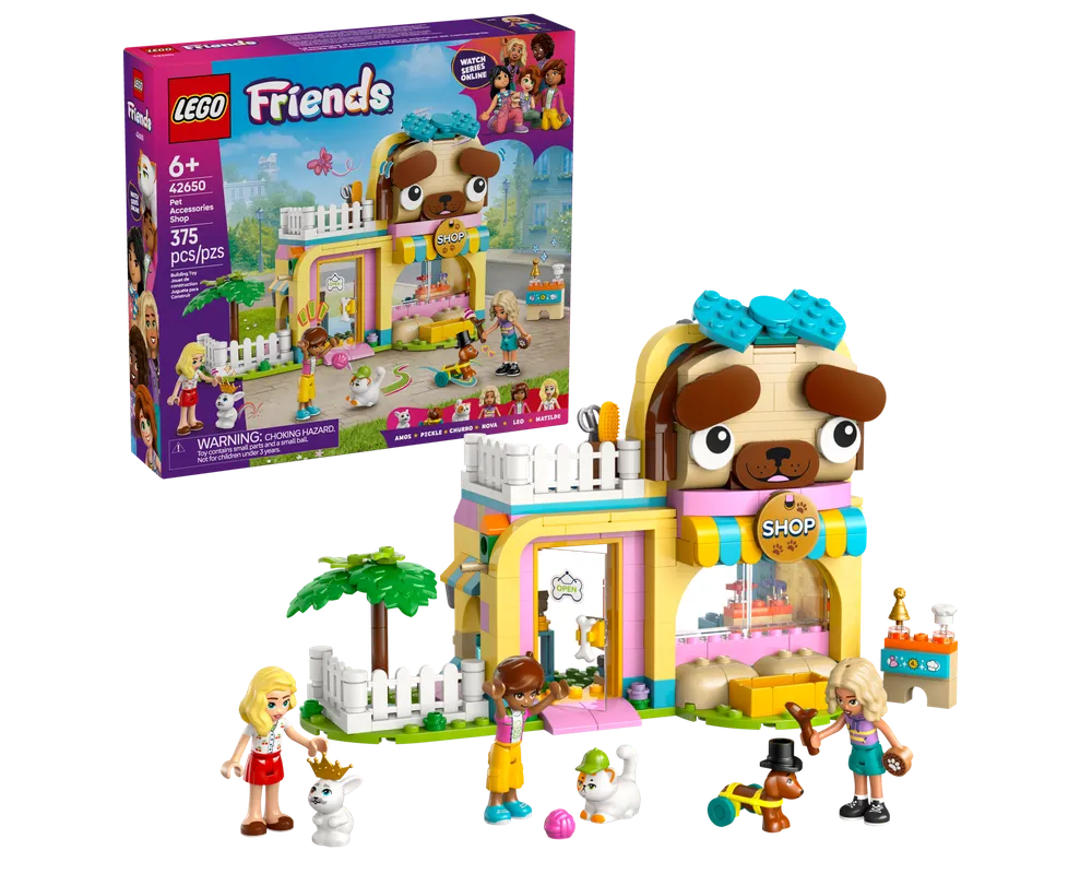 LEGO Friends 42650 - Pet Accessories Shop - Authentic LEGO Set Main Image