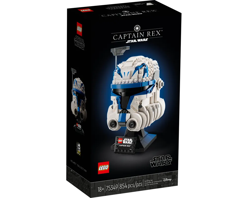 LEGO Star Wars 75349 - Captain Rex Helmet - Authentic LEGO Set Main Image
