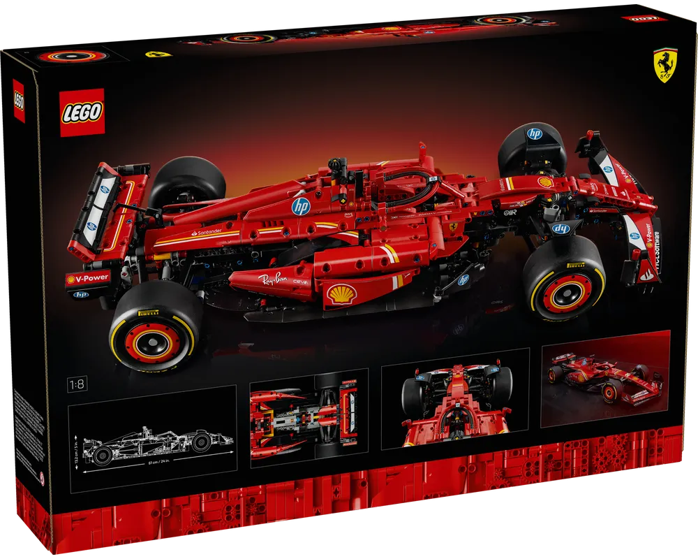 LEGO Technic 42207 - Ferrari SF-24 F1 Car - Authentic LEGO Set Image 4