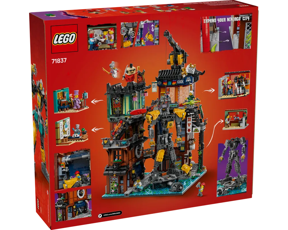 LEGO NINJAGO 71837 - NINJAGO City Workshops - Authentic LEGO Set Image 3