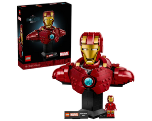 LEGO Super Heroes 76327 - Iron Man MK4 Bust - Authentic LEGO Set Main Image