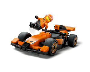 LEGO City 60442 - F1 Driver with McLaren Race Car - Authentic LEGO Set Image 4