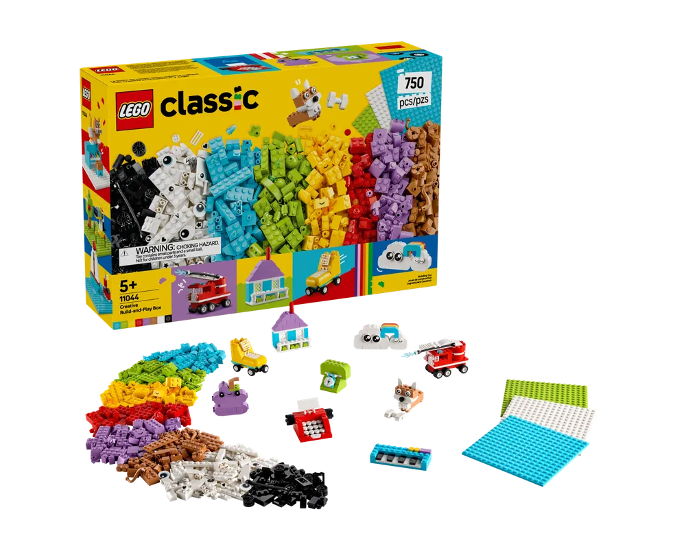 LEGO Classic 11044 - Creative Build-and-Play Box - Authentic LEGO Set Main Image