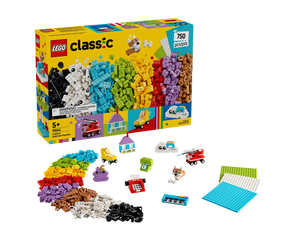 LEGO Classic 11044 - Creative Build-and-Play Box - Authentic LEGO Set Main Image