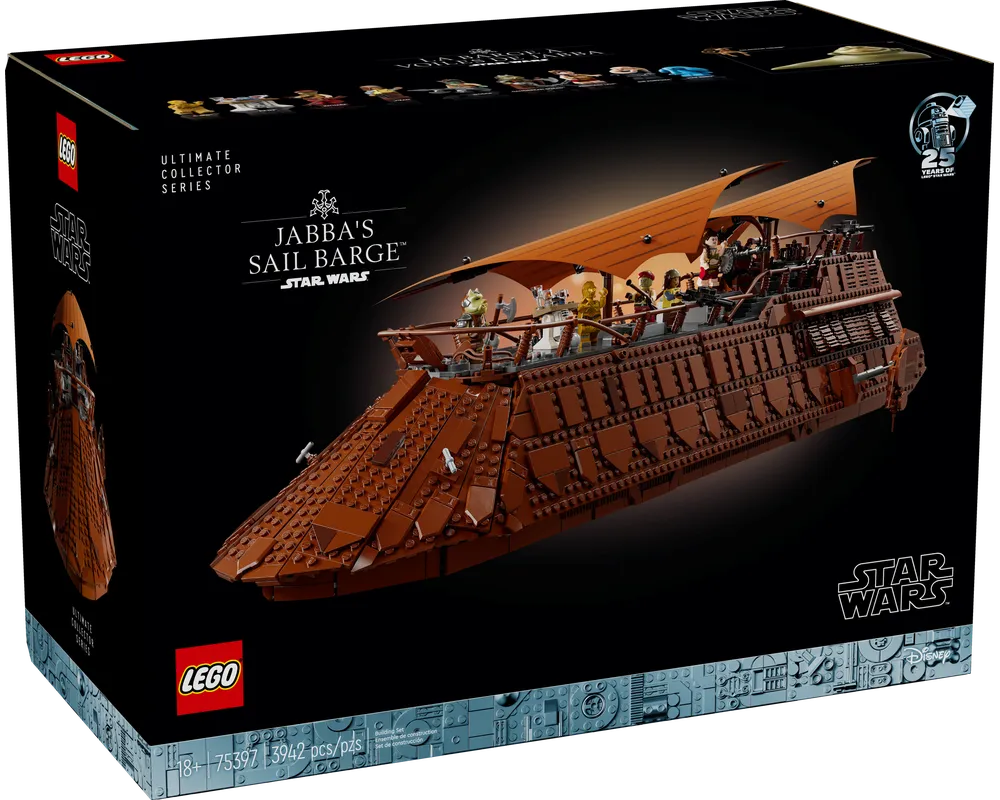 LEGO Star Wars 75397 - Jabba's Sail Barge - UCS - Authentic LEGO Set Main Image