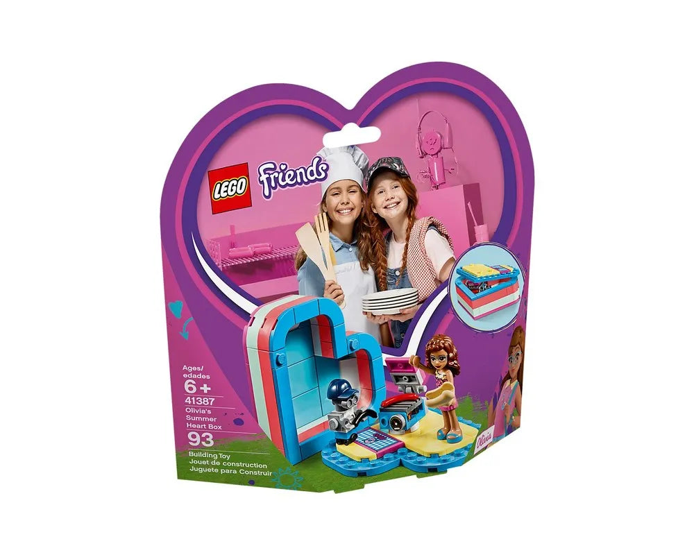 LEGO Friends 41387 - Olivia's Summer Heart Box - Authentic LEGO Set Main Image