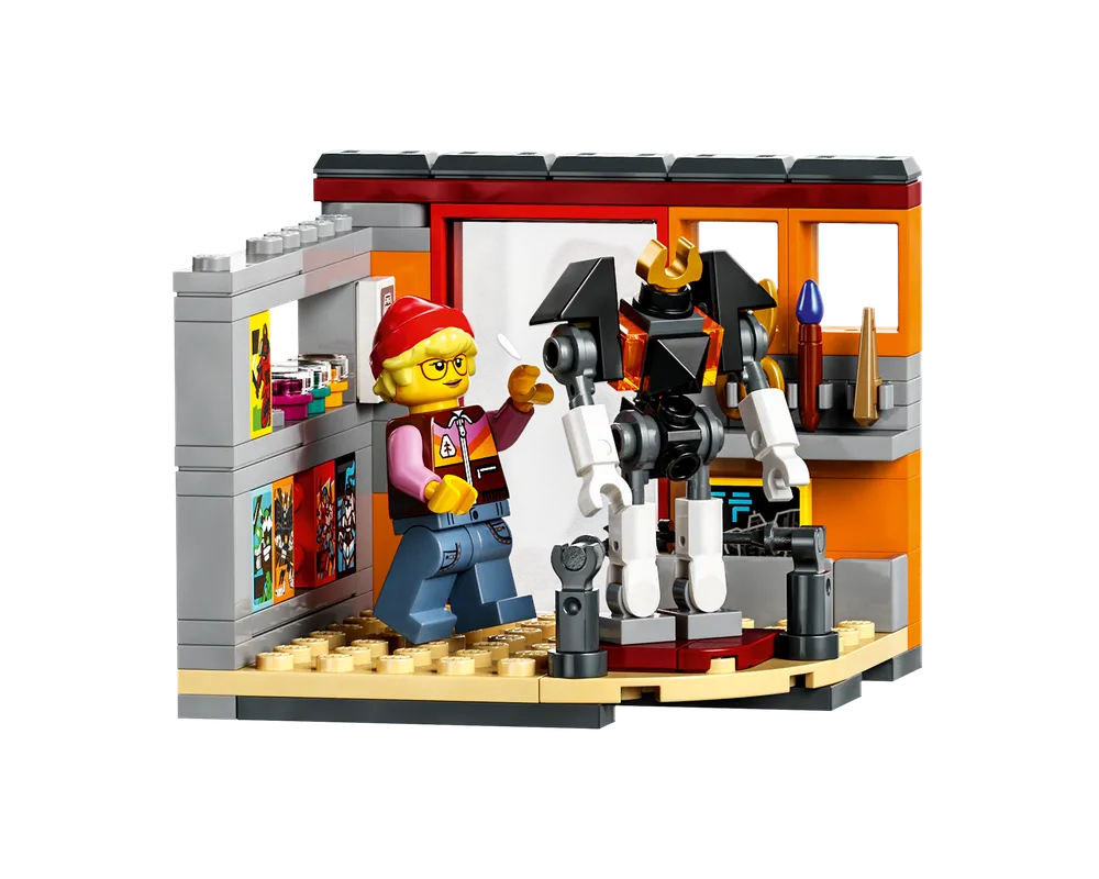 LEGO NINJAGO 71837 - NINJAGO City Workshops - Authentic LEGO Set Image 9