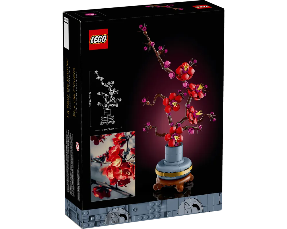 LEGO Botanicals 10369 - Plum Blossom - Authentic LEGO Set Image 3