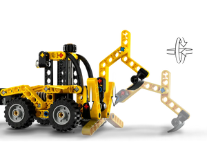 LEGO Technic 42197 - Backhoe Loader - Authentic LEGO Set Image 6