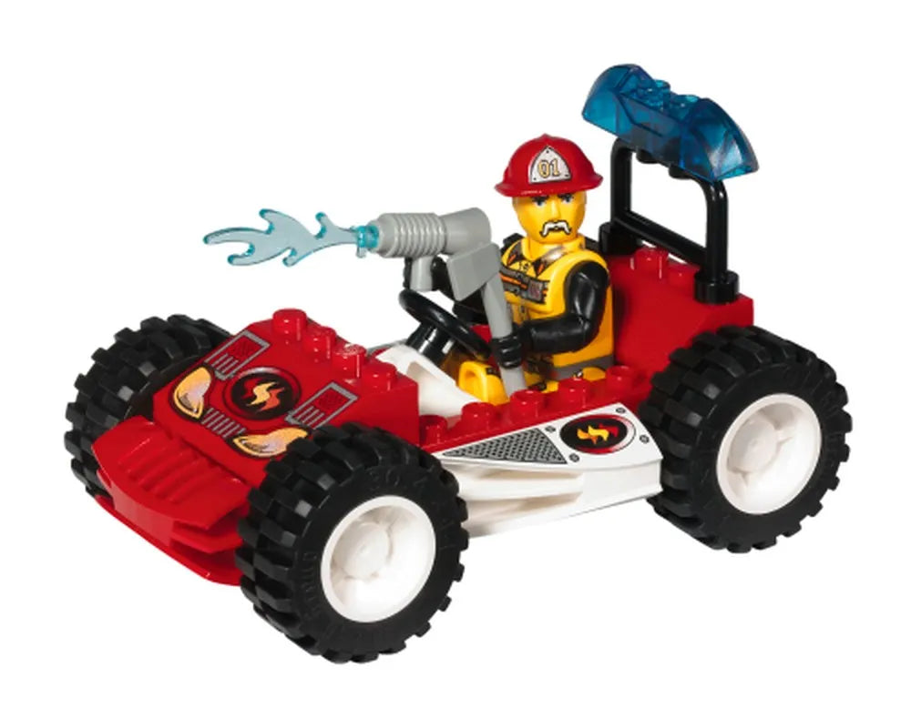 LEGO 4 Juniors 4601 - Fire Cruiser - Authentic LEGO Set Main Image