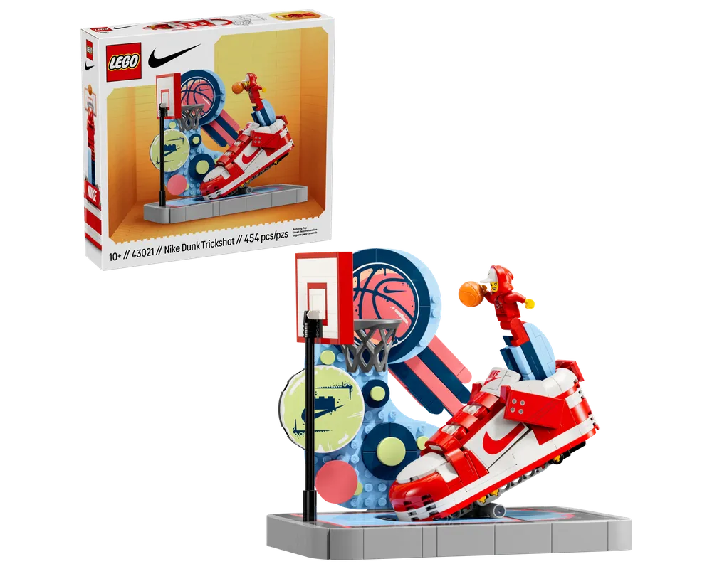LEGO Nike 43021 - Nike Dunk Trickshot - Authentic LEGO Set Main Image