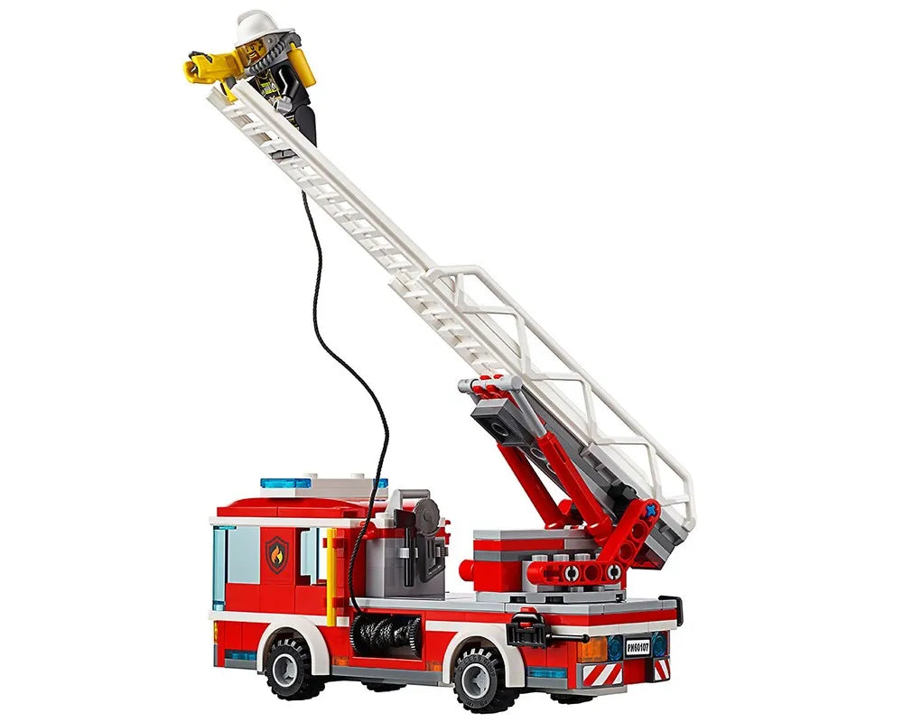 =LEGO City 60107 - Fire Ladder Truck - Authentic LEGO Set Image 3