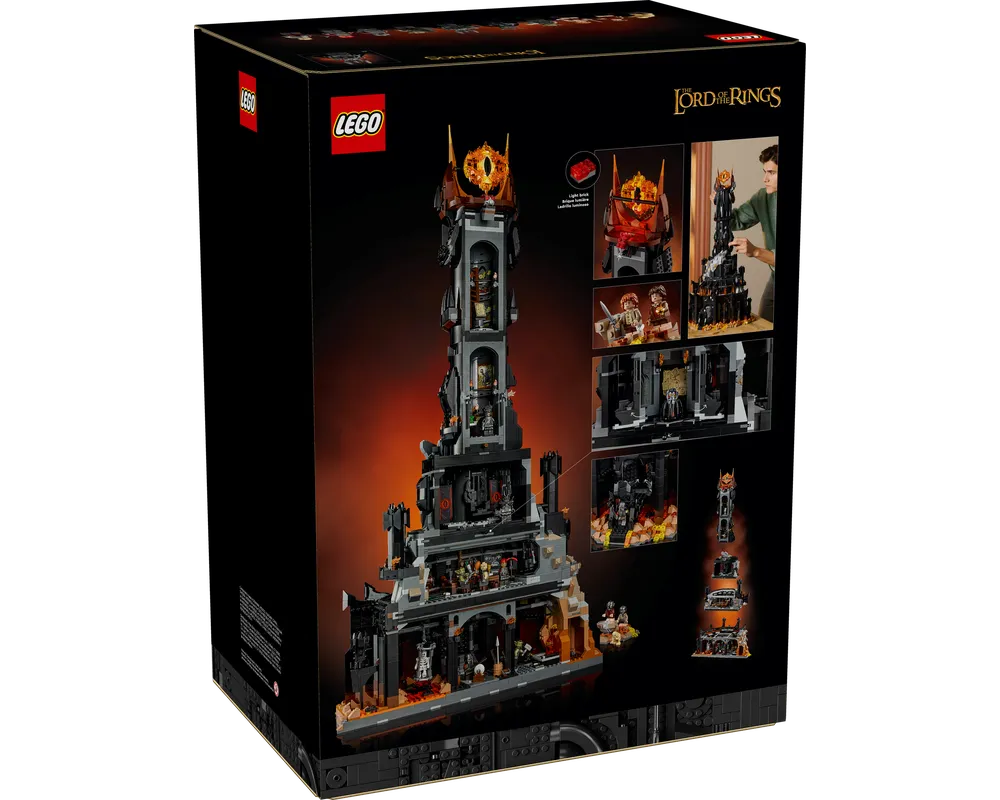 LEGO The Hobbit and The Lord of the Rings 10333 - Barad-dûr - Authentic LEGO Set Image 10