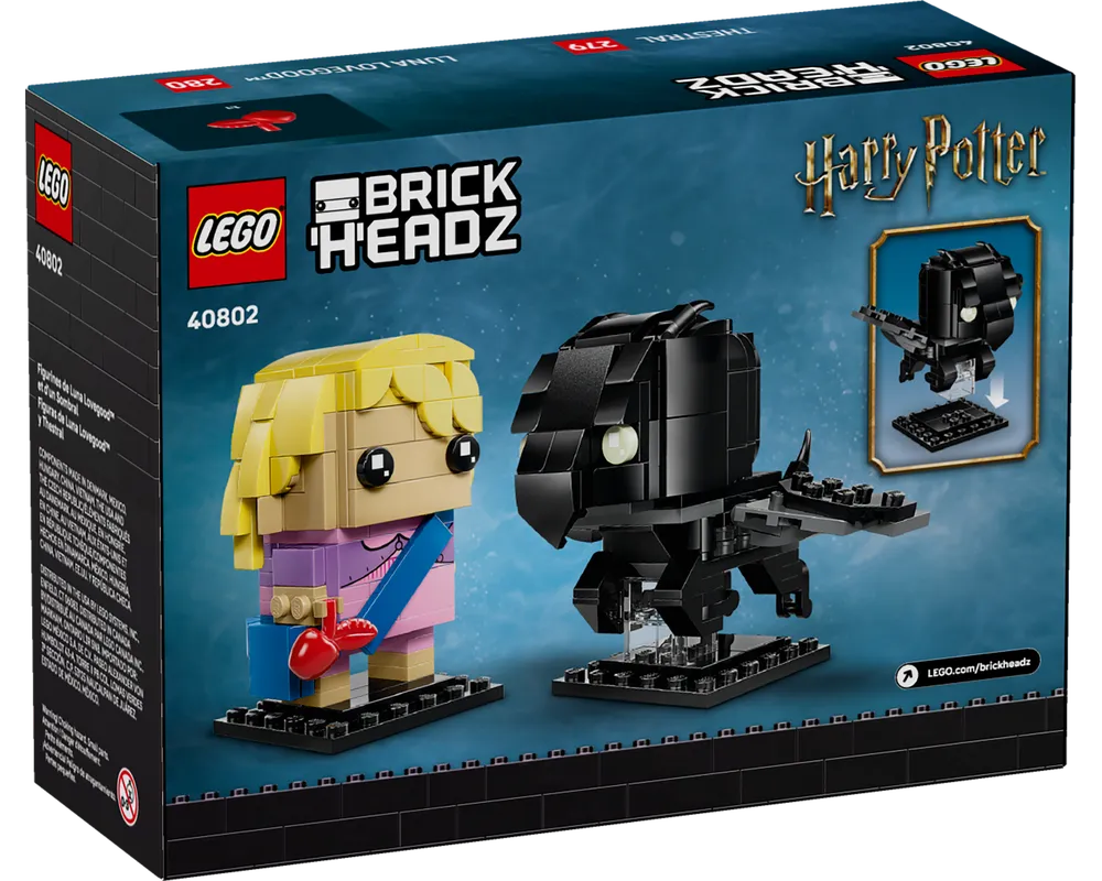 LEGO BrickHeadz 40802 - Luna Lovegood & Thestral Figures - Authentic LEGO Set Image 2