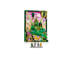 LEGO Wednesday 75685 - Emerald City Wall Art - Authentic LEGO Set Image 5