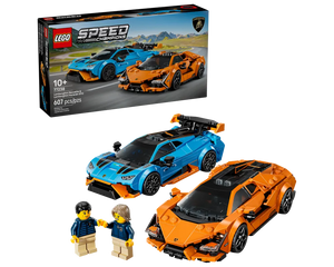 LEGO SPEED CHAMPIONS 77238 - Lamborghini Revuelto & Lamborghini Huracán STO - Authentic LEGO Set Main Image
