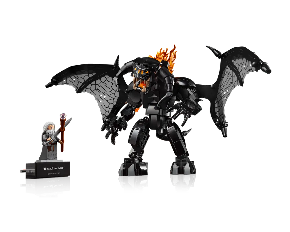 LEGO The Hobbit and The Lord of the Rings 10367 - The Lord of the Rings: Balrog Book Nook - Authentic LEGO Set Image 19
