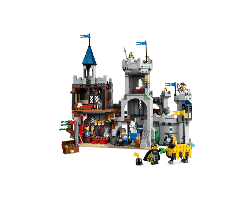 LEGO Creator 31168 - Medieval Horse Knight Castle - Authentic LEGO Set Image 9