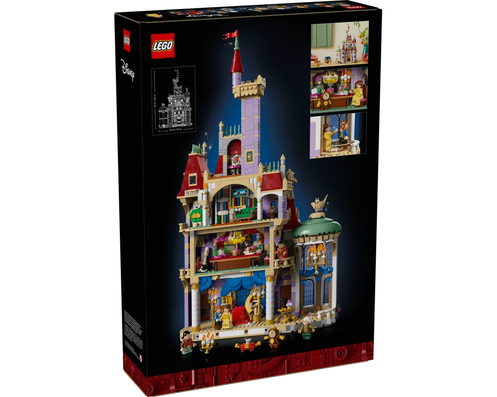 LEGO Disney 43263 - Beauty and the Beast Castle - Authentic LEGO Set Image 3