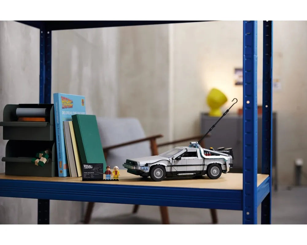 LEGO LEGO Ideas &#40;CUUSOO&#41; 10300 - Back to the Future Time Machine - Authentic LEGO Set Image 12