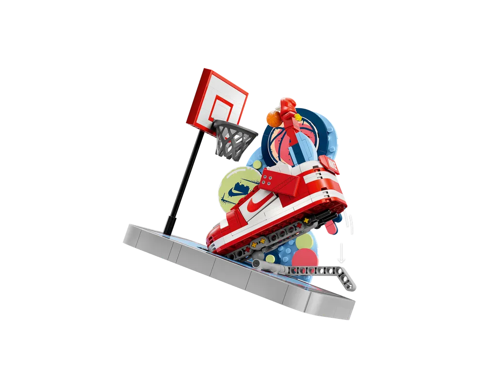 LEGO Nike 43021 - Nike Dunk Trickshot - Authentic LEGO Set Image 9