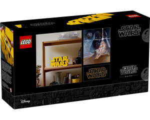 LEGO Star Wars 75407 - Brick-Built Star Wars Logo - Authentic LEGO Set Image 3