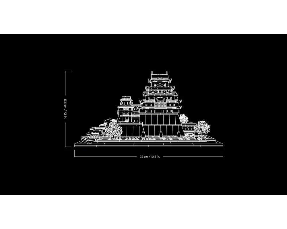 LEGO Architecture 21060 - Himeji Castle - Authentic LEGO Set Image 8