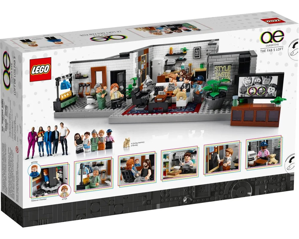 LEGO Creator 10291 - Queer Eye – The Fab 5 Loft - Authentic LEGO Set Image 6