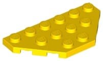 LEGO 2419 - Wedge, Plate 3 x 6 Cut Corners