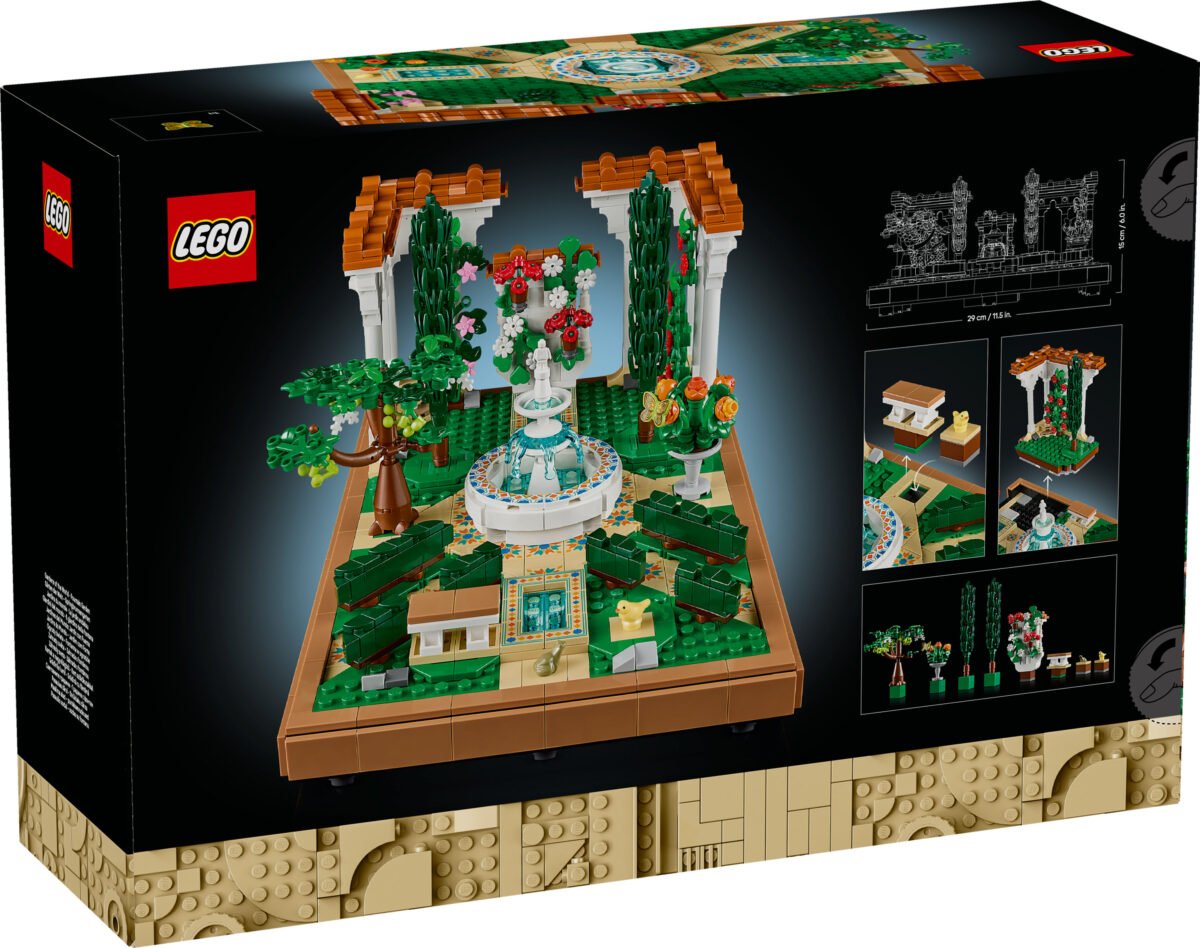 LEGO 10359-1 - Fountain Garden - Afbeelding 5