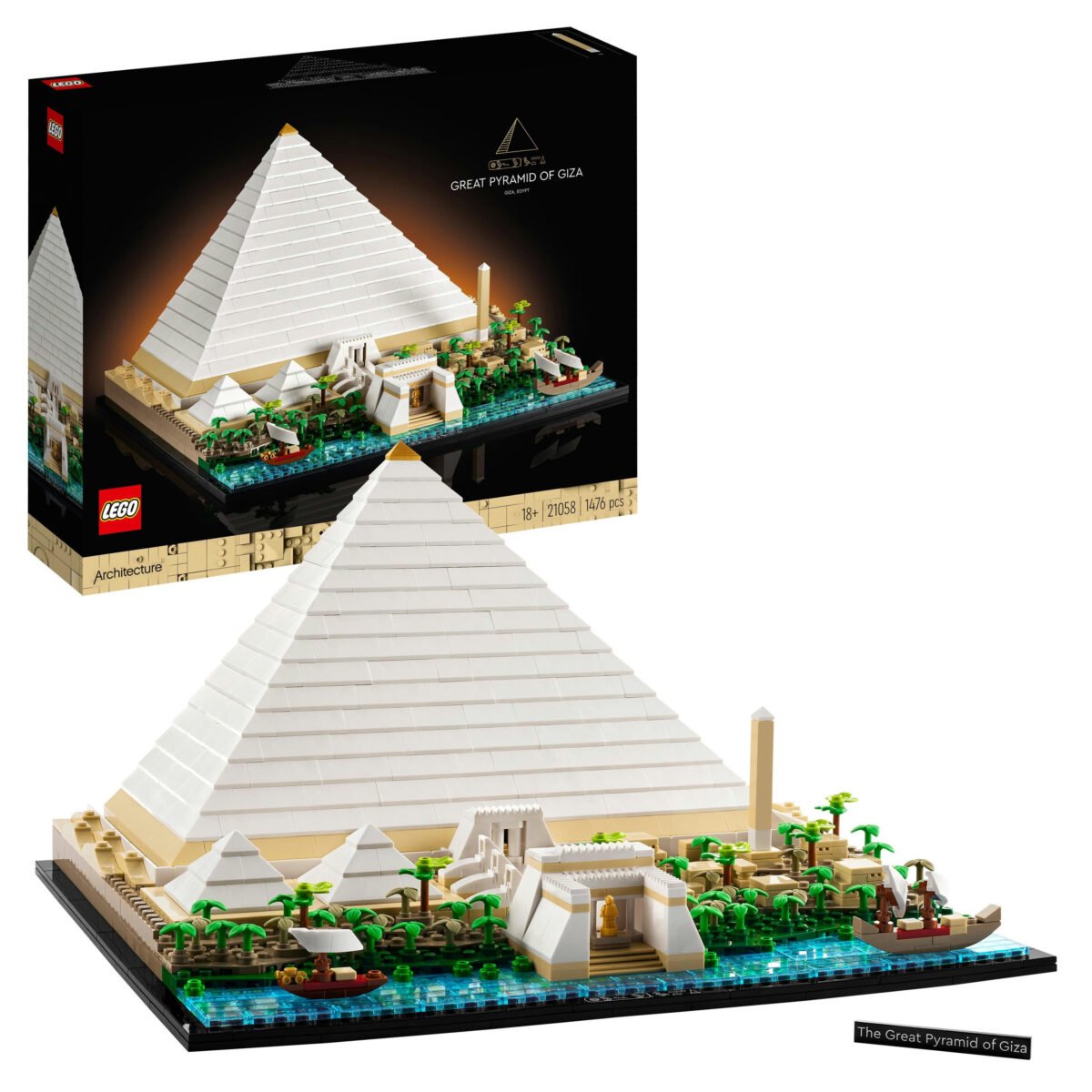 LEGO Architecture 21058 - De grote piramide van Gizeh