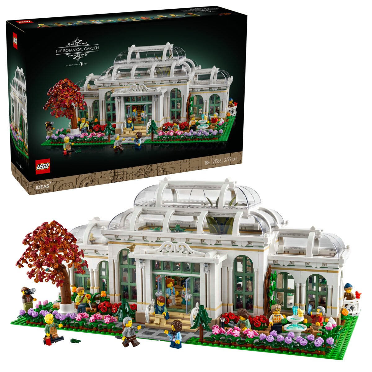 LEGO Ideeën 21353 - De botanische tuin